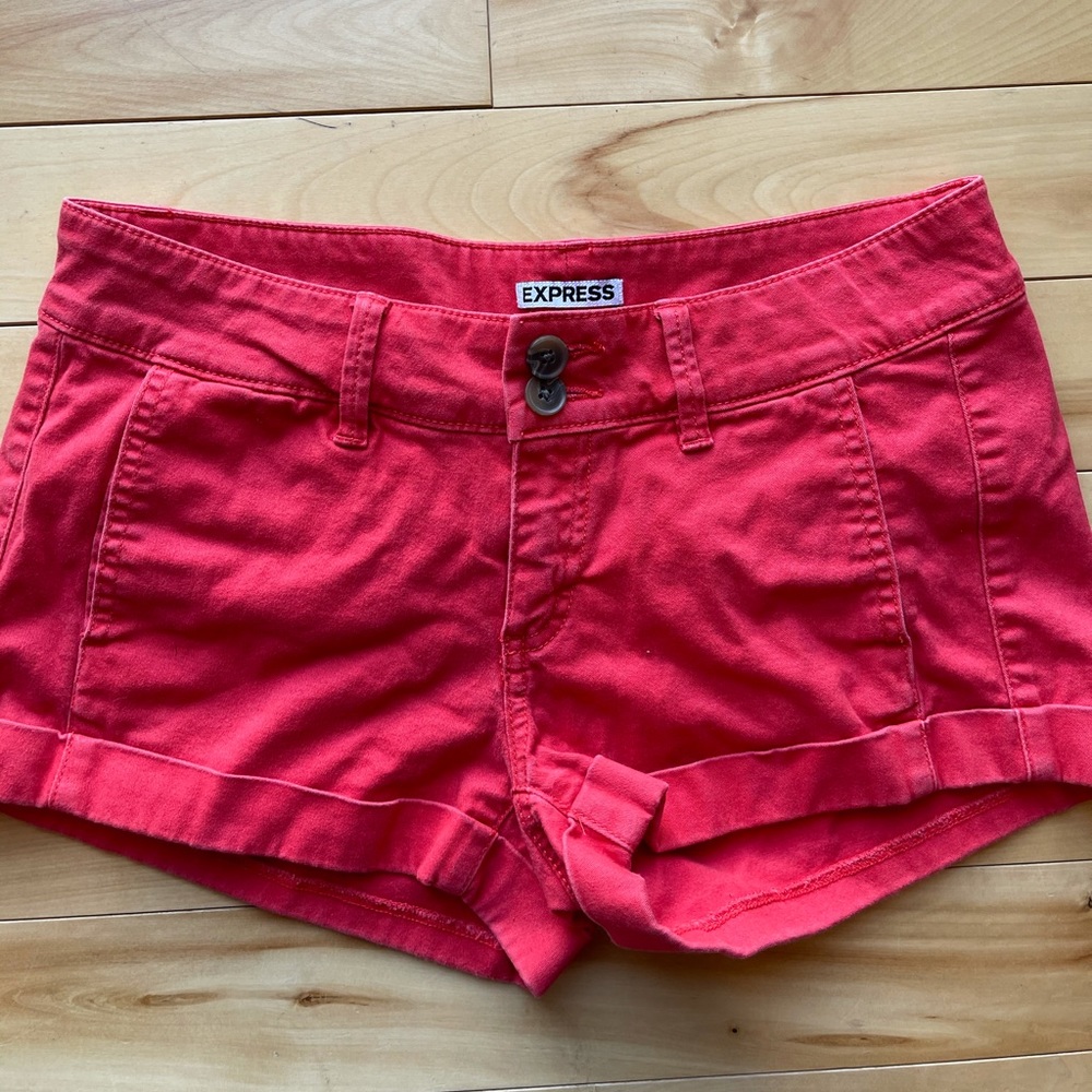 Express jean shorts